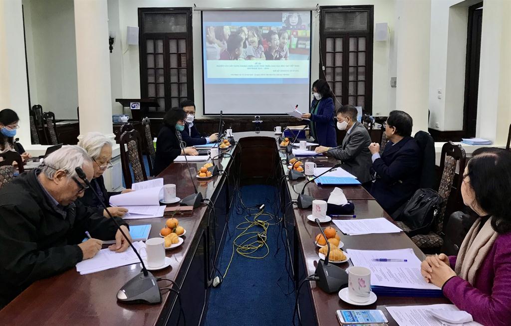 Nghiệm thu cơ sở đề tài KH&CN cấp Quốc gia “Nghiên cứu xây dựng khung chiến lược phát triển giáo dục đào tạo Việt Nam giai đoạn 2021 - 2030”